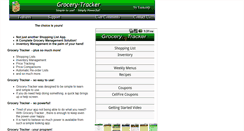 Desktop Screenshot of grocery-tracker.com